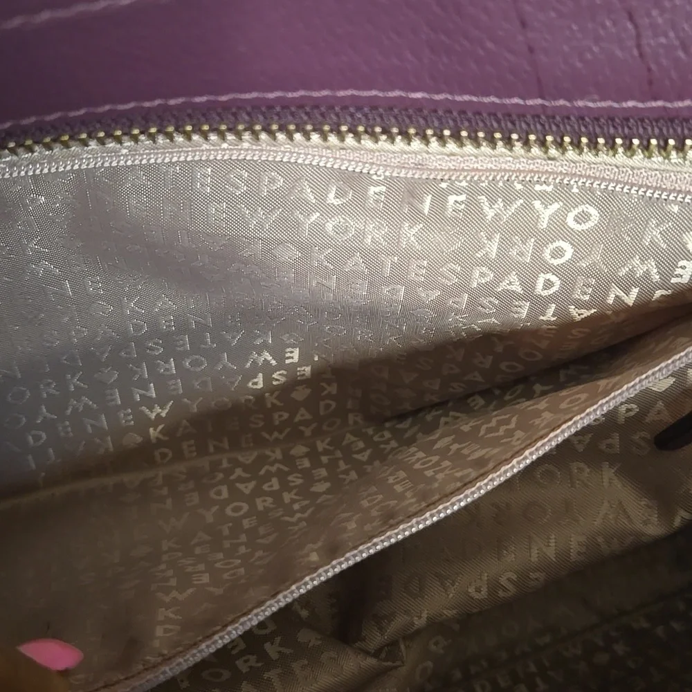 Kate Spade Plum Satchel Bag